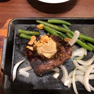 ステーキの写真の画像